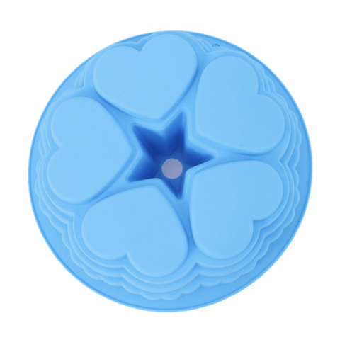 Molde Rosca 5 Corazones