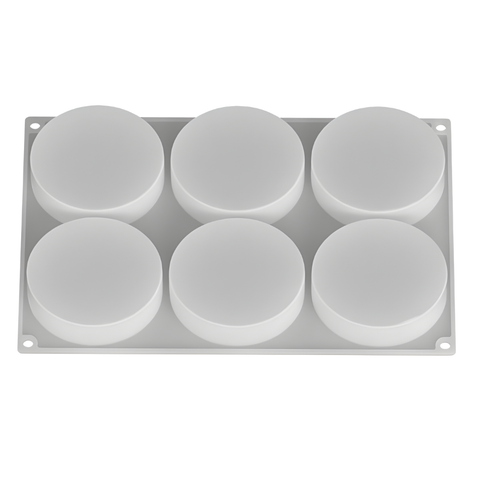 Molde 6 Círculos Resina