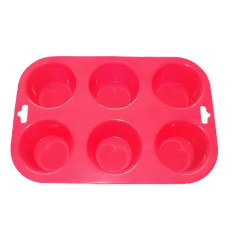 Molde 6 Cupcake Liso