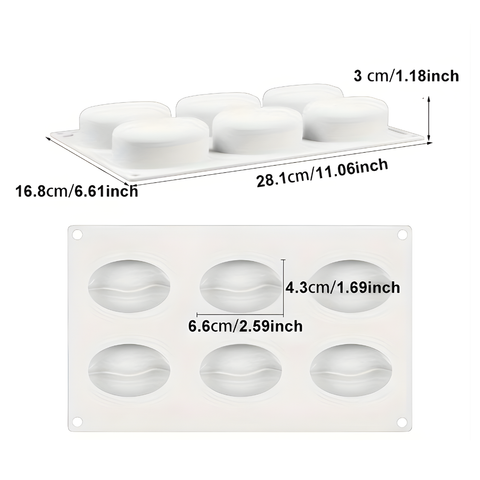 Molde 6 Granos de Café