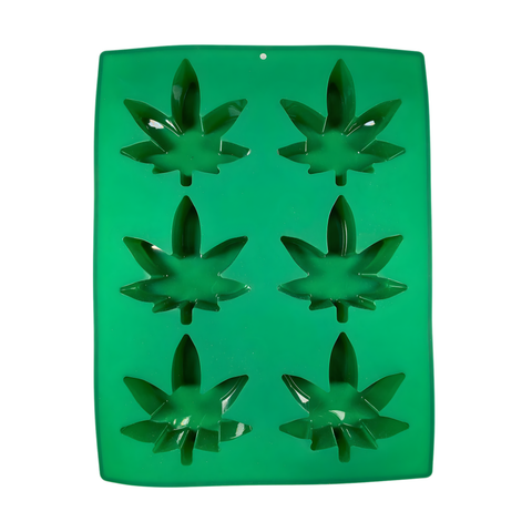 Molde 6 Hojas Marijuana