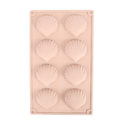 Molde 8 Conchas Marinas