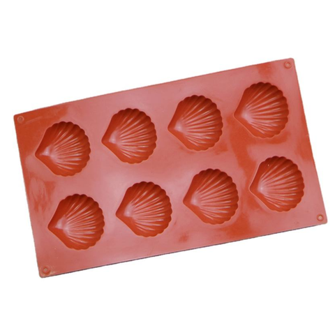 Molde 8 Conchas Marinas