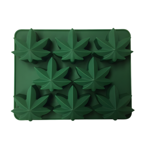 Molde 8 Hojas Marijuana