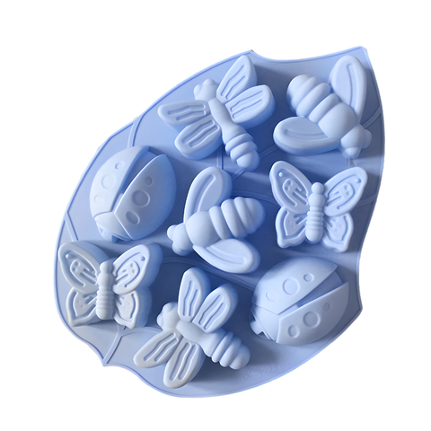 Molde 8 Insectos en Hoja