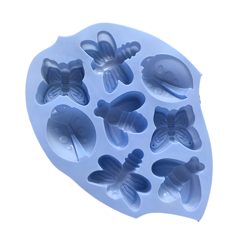 Molde 8 Insectos en Hoja