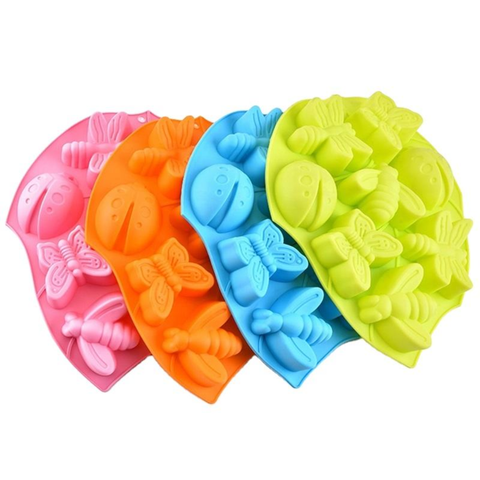 Molde 8 Insectos en Hoja