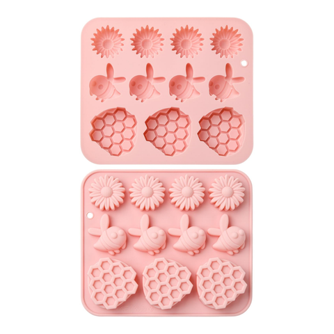 Molde Abejas, Miel y Margaritas