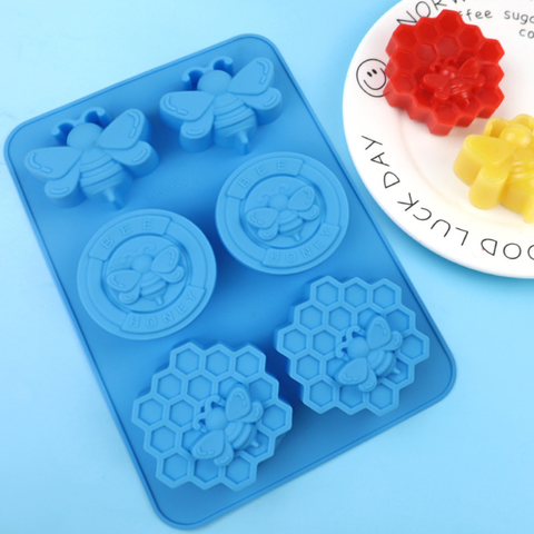 Molde Abeja y Panal Jabonero