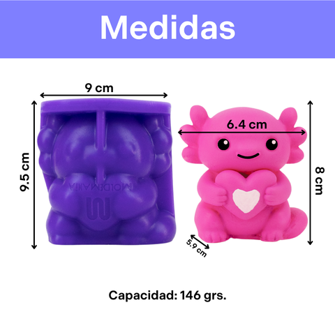 Molde Ajolote Amor