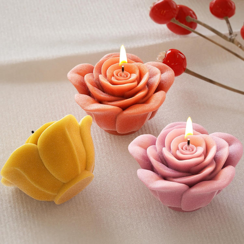 Molde Rosa 7 cm 3D para Manualidades