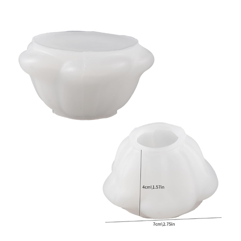 Molde Rosa 7 cm 3D para Manualidades