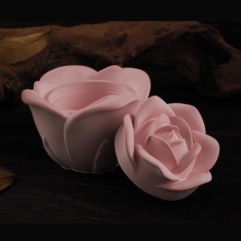 Molde Alhajero Rosa Botón