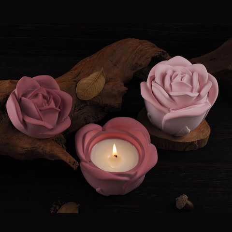 Molde Alhajero Rosa Botón