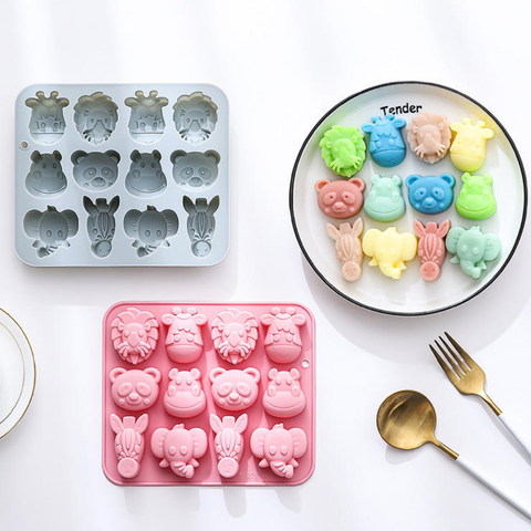 Molde Animalitos Zoo