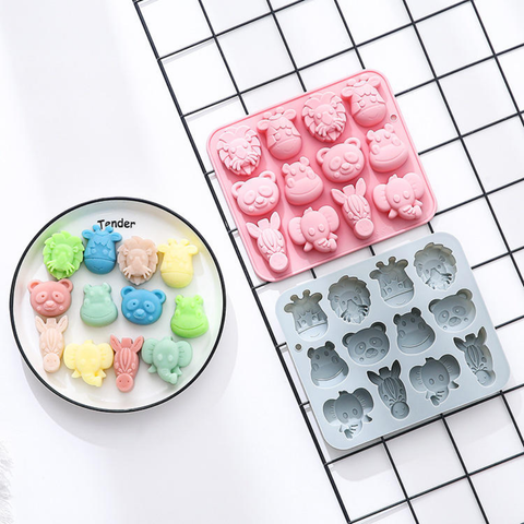 Molde Animalitos Zoo