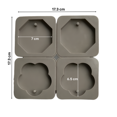 Molde para Aromatizantes 4 Colgantes