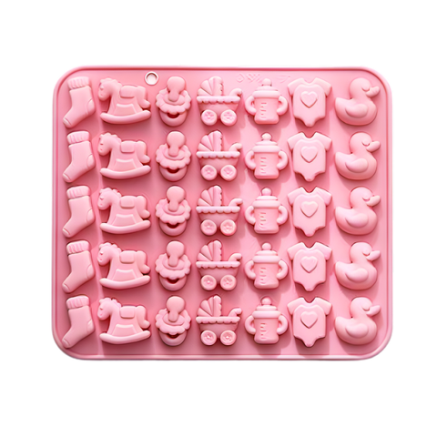 Molde Baby Shower Patito