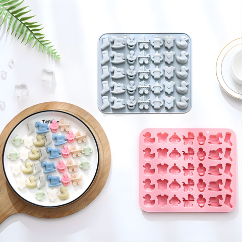 Molde Baby Shower Patito