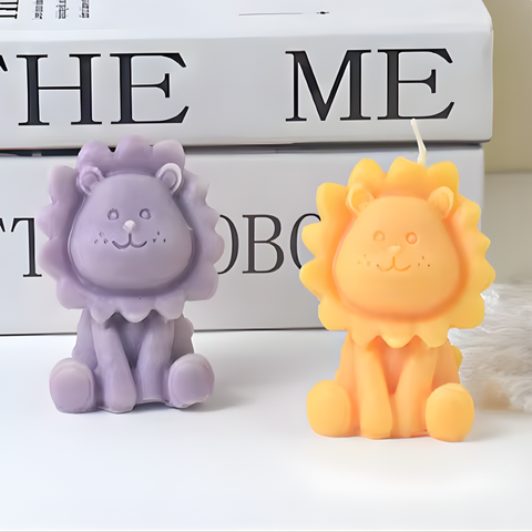 Molde León 3D