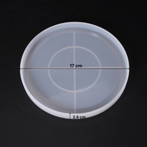 Molde Charola Redonda 17 cm
