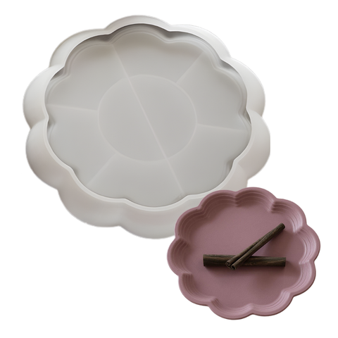 Molde Charola Ondeada