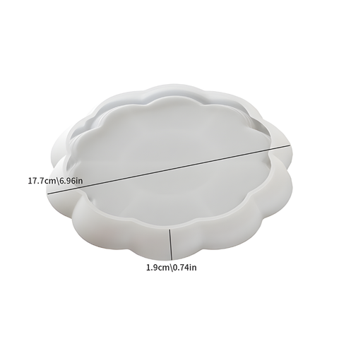 Molde Charola Ondeada