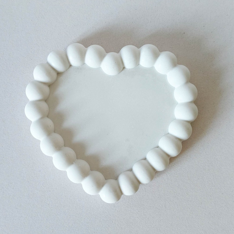 Molde Base Corazón con Esferas