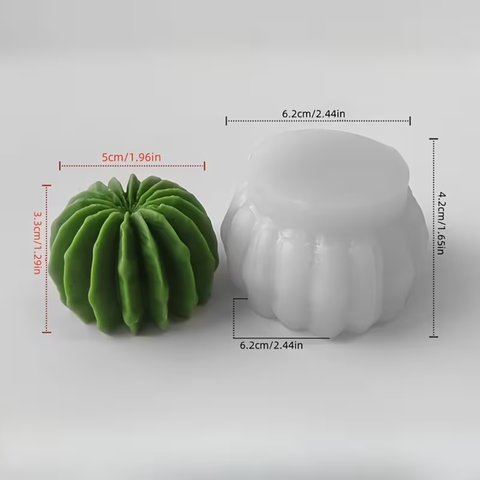 Molde Biznaga 3D Suculenta