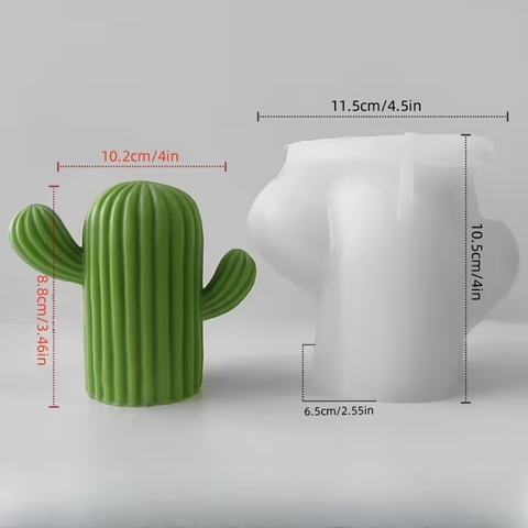 Molde Cactus 3D Grande