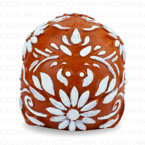 Molde Calavera de Azúcar Grande 3D