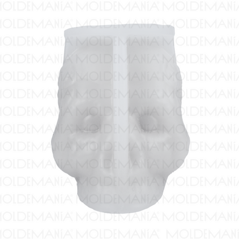 Molde Calavera de Azúcar Grande 3D