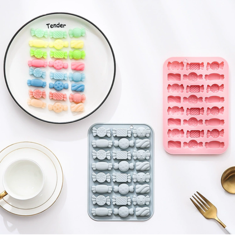 Molde Caramelos Figuras Dulces