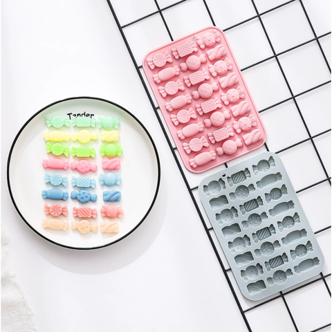 Molde Caramelos Figuras Dulces