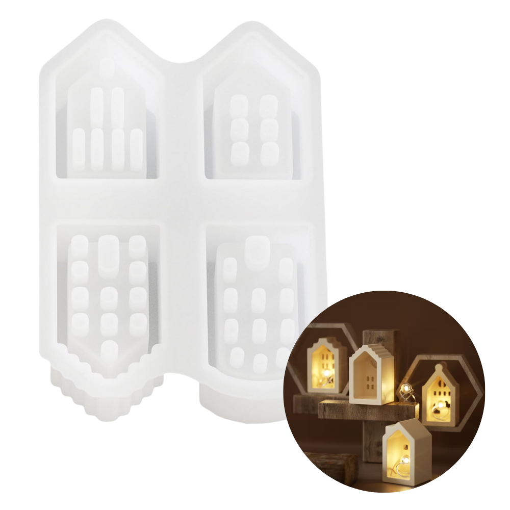Molde 4 Casitas
