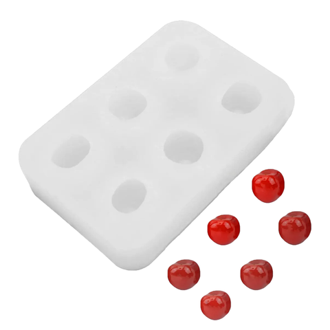 Molde Cerezas Grandes 3D