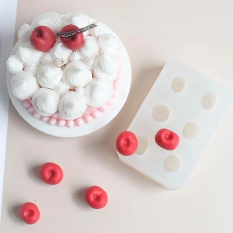 Molde Cerezas Grandes 3D