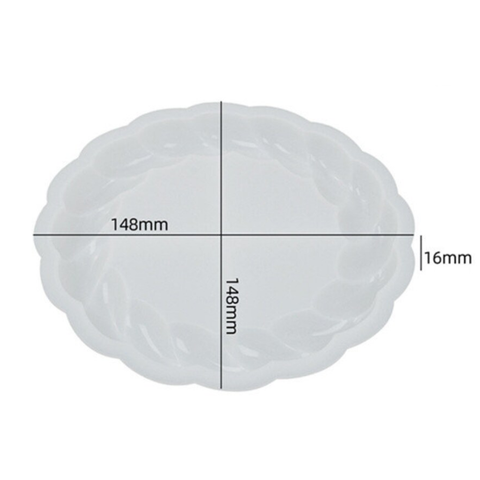 Molde Bandeja Trenzada