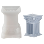 Molde Columna Griega Ancha 3D