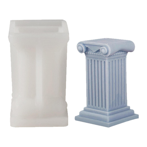 Molde Columna Griega 3D