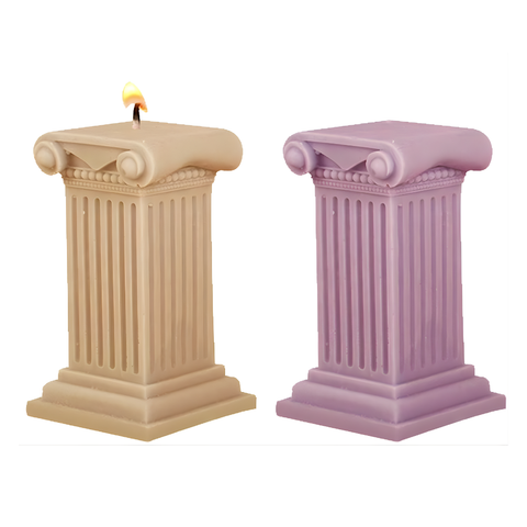 Molde Columna Griega 3D