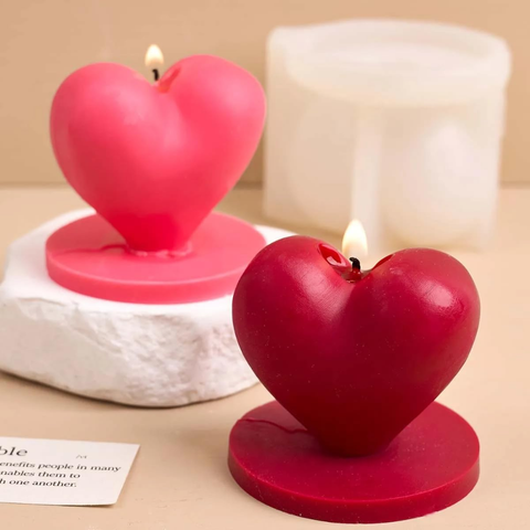 Molde Corazón Base 3D