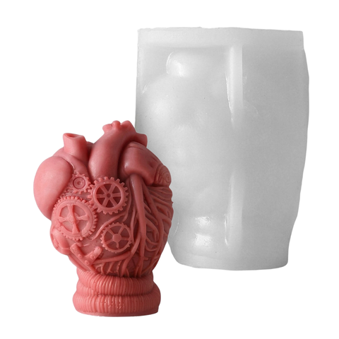 Molde Corazón Engranaje