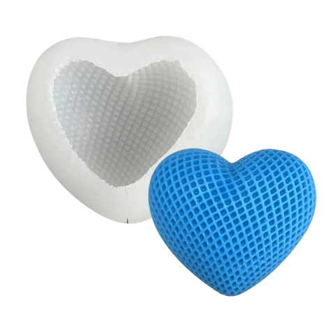 Molde Corazón Puntillado