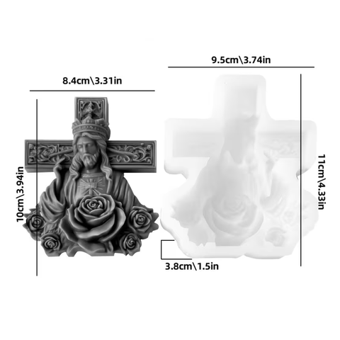 Molde Cristo Rey Rosal