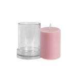 Moldes Para Velas Acrílico Liso Cirios