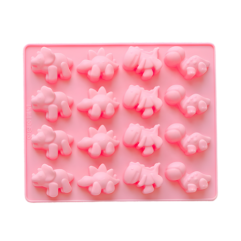 Molde 16 Pequeños Dinos