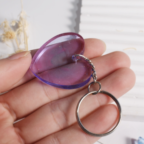 Molde 6 Corazones Colgantes