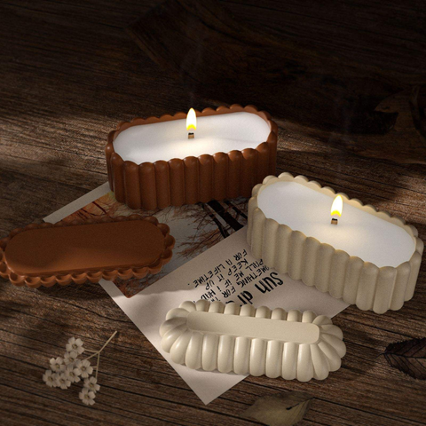 Molde Envase con Tapa Rayado