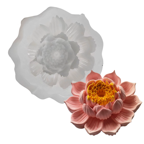 Molde Flor Acuática